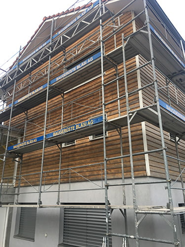 Fassadenanstrich – Vorher